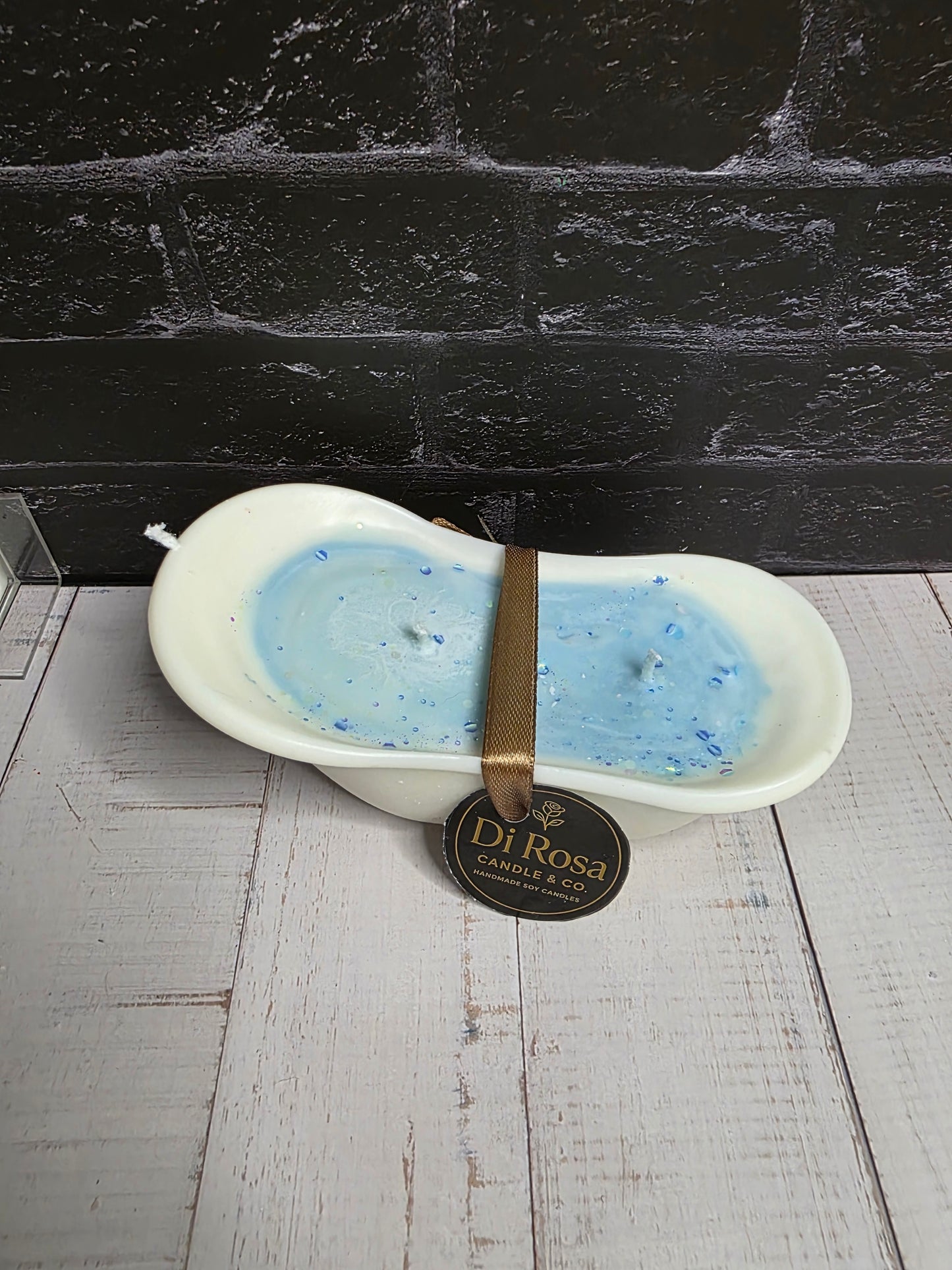 Deko-Kerze „Bubble Tray“