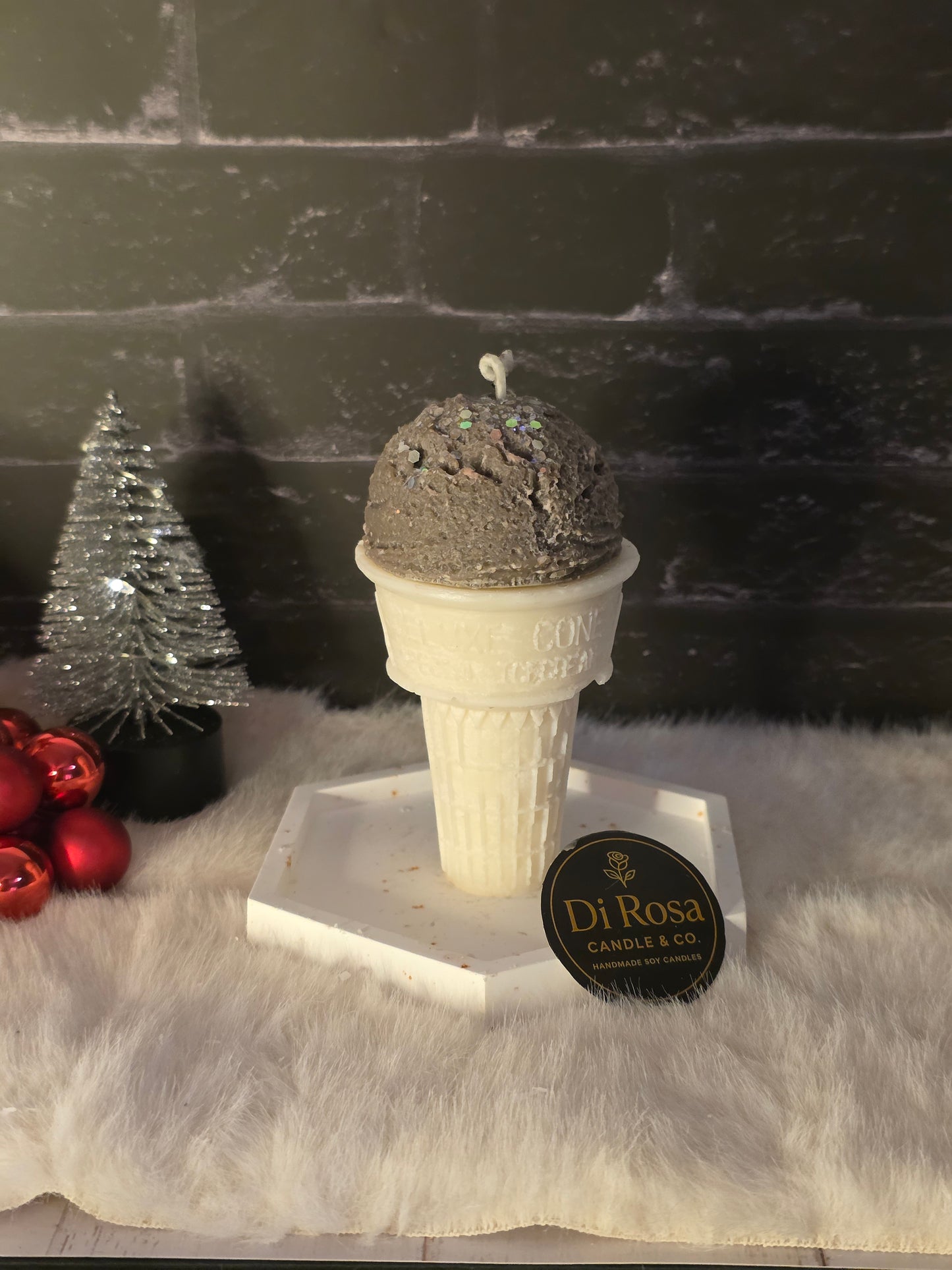 Icecream Cone Candle