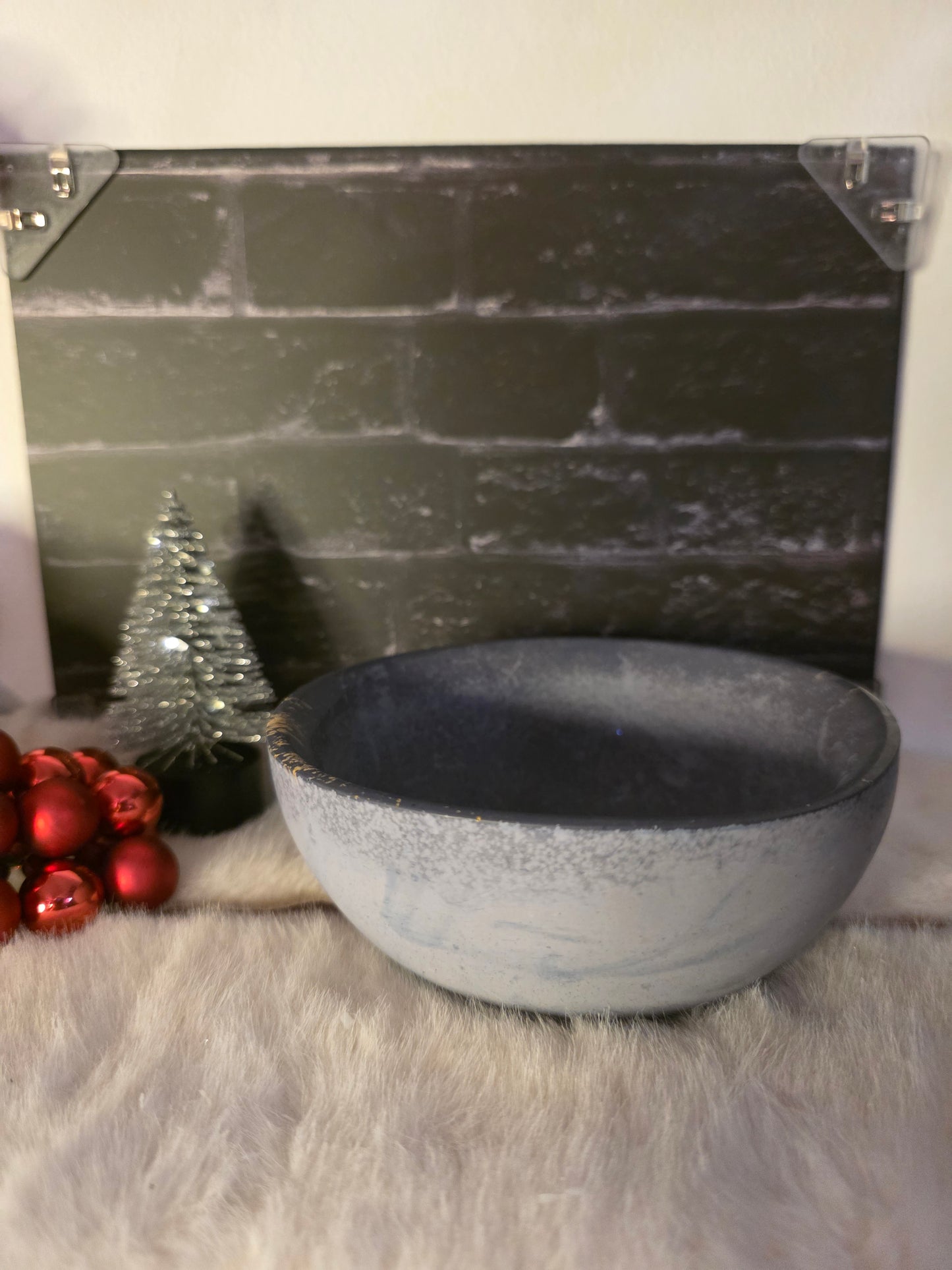 Handmade Ceramic Candle Bowl