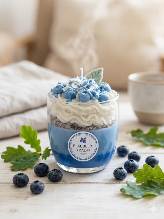 Blueberry Dessert Candle