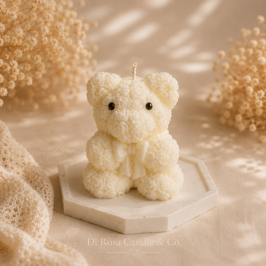 Teddy Schleife Groß - Bear Candle