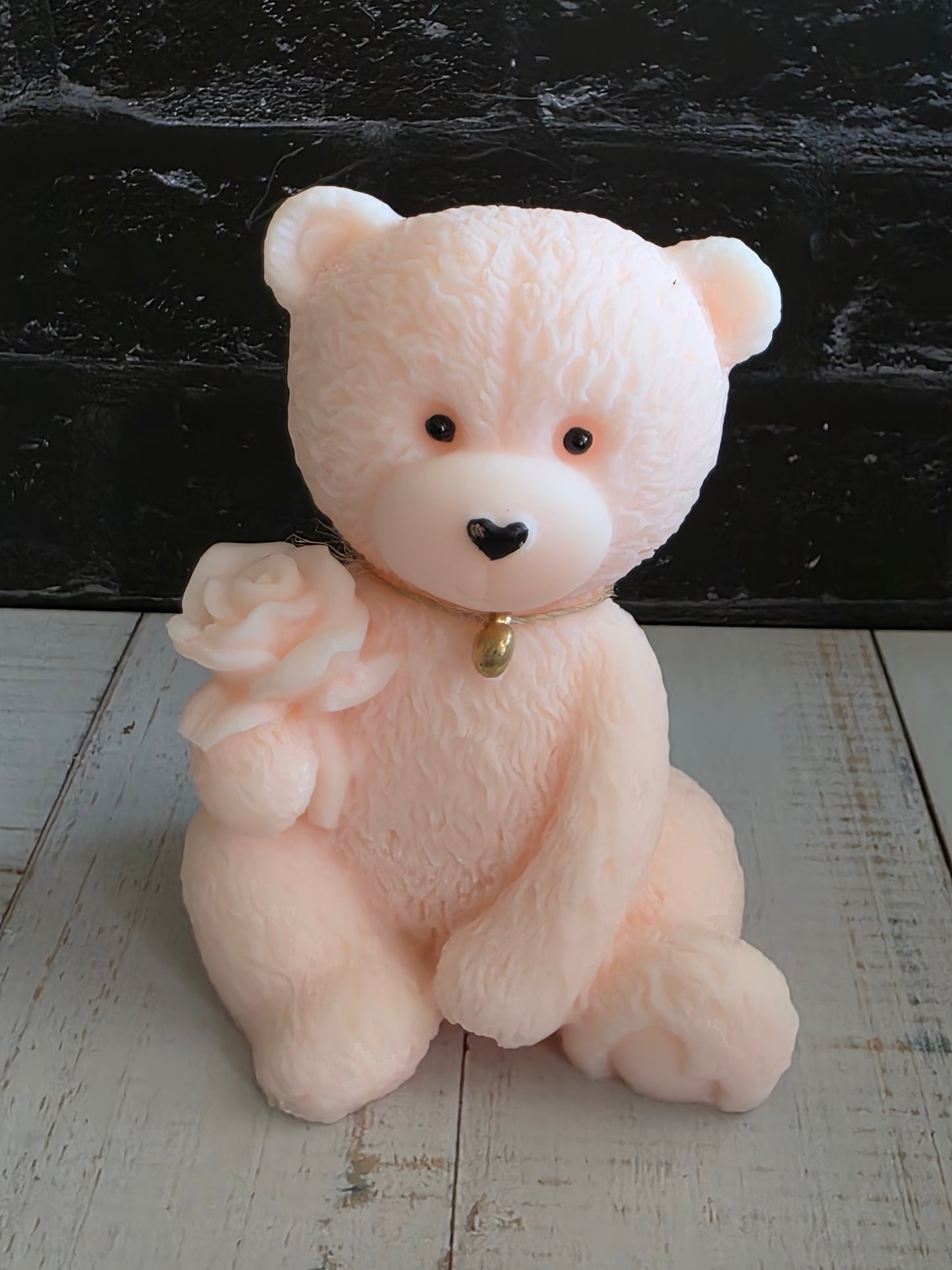 Teddy-Rose Duftkerze – das perfekte Geschenk mit Herz