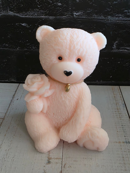 Teddy-Rose Duftkerze – das perfekte Geschenk mit Herz