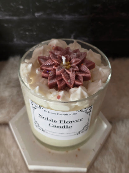 Noble Flower Candle