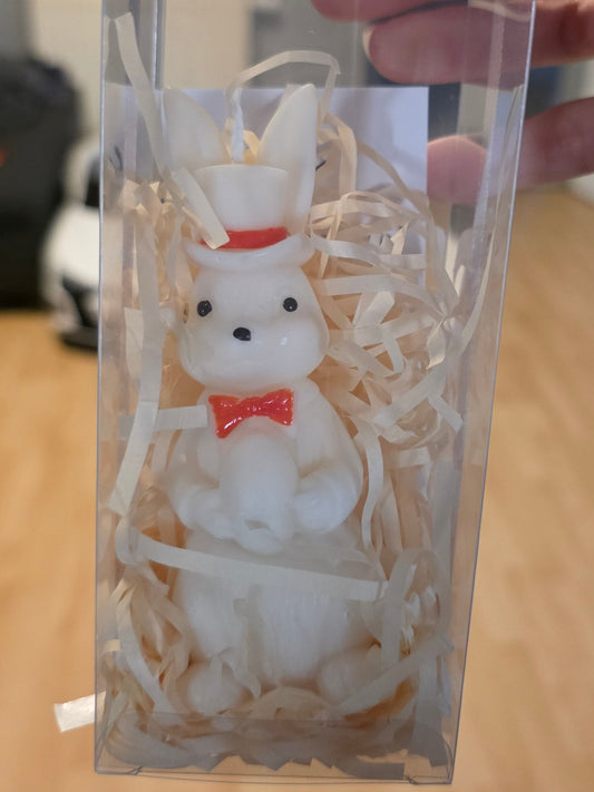 Gentle Bunny Kerze – elegante Osterdeko mit Charme