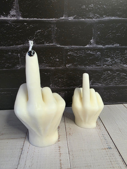 Statement Hand Candle Large