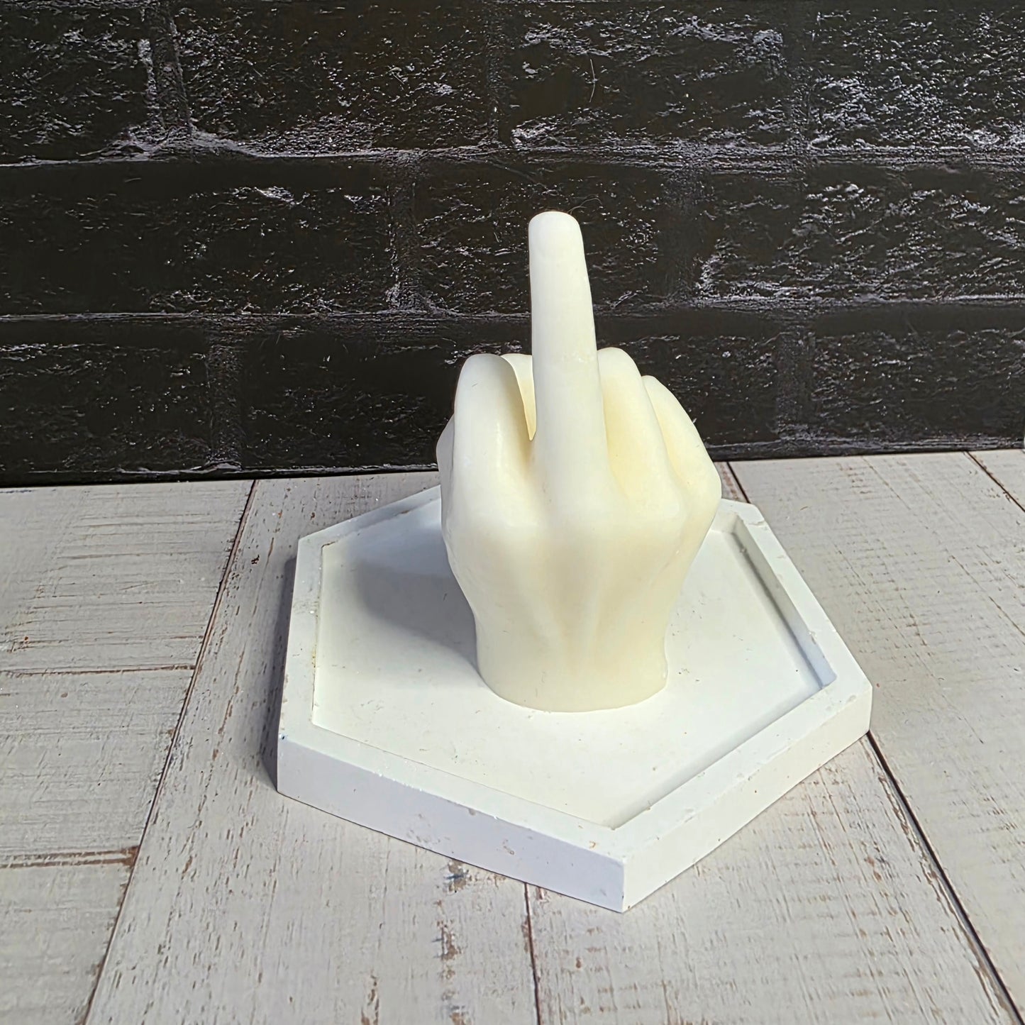 Statement Hand Candle Large