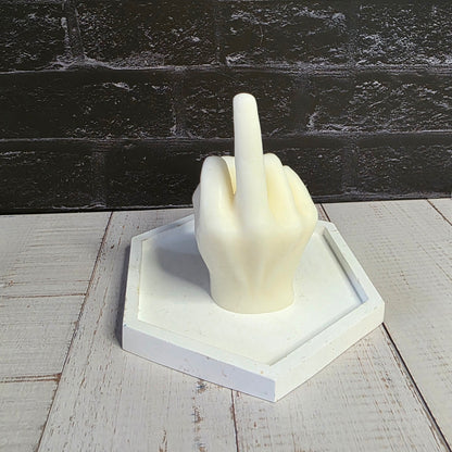 Statement Hand Candle Large