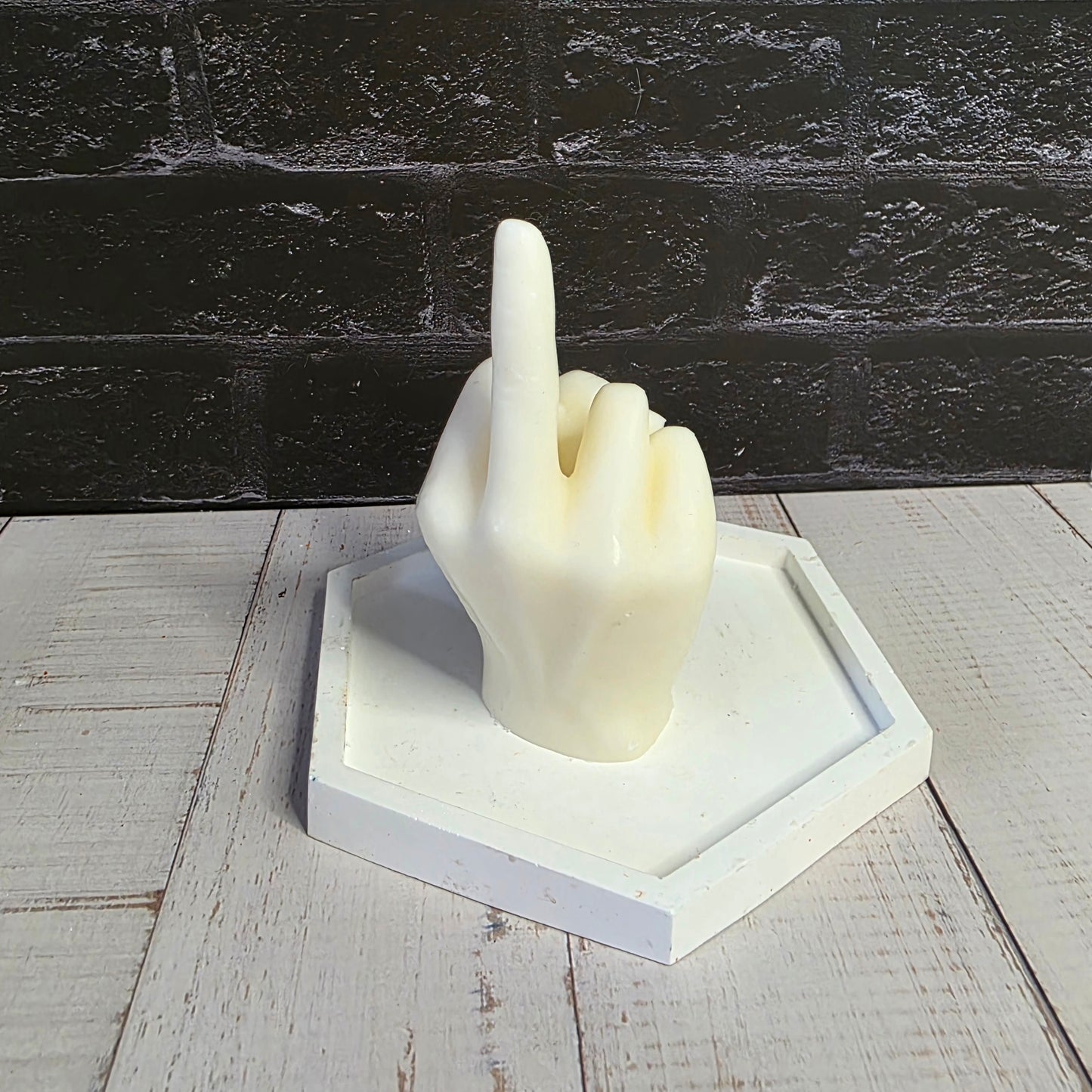 Statement Hand Candle Large