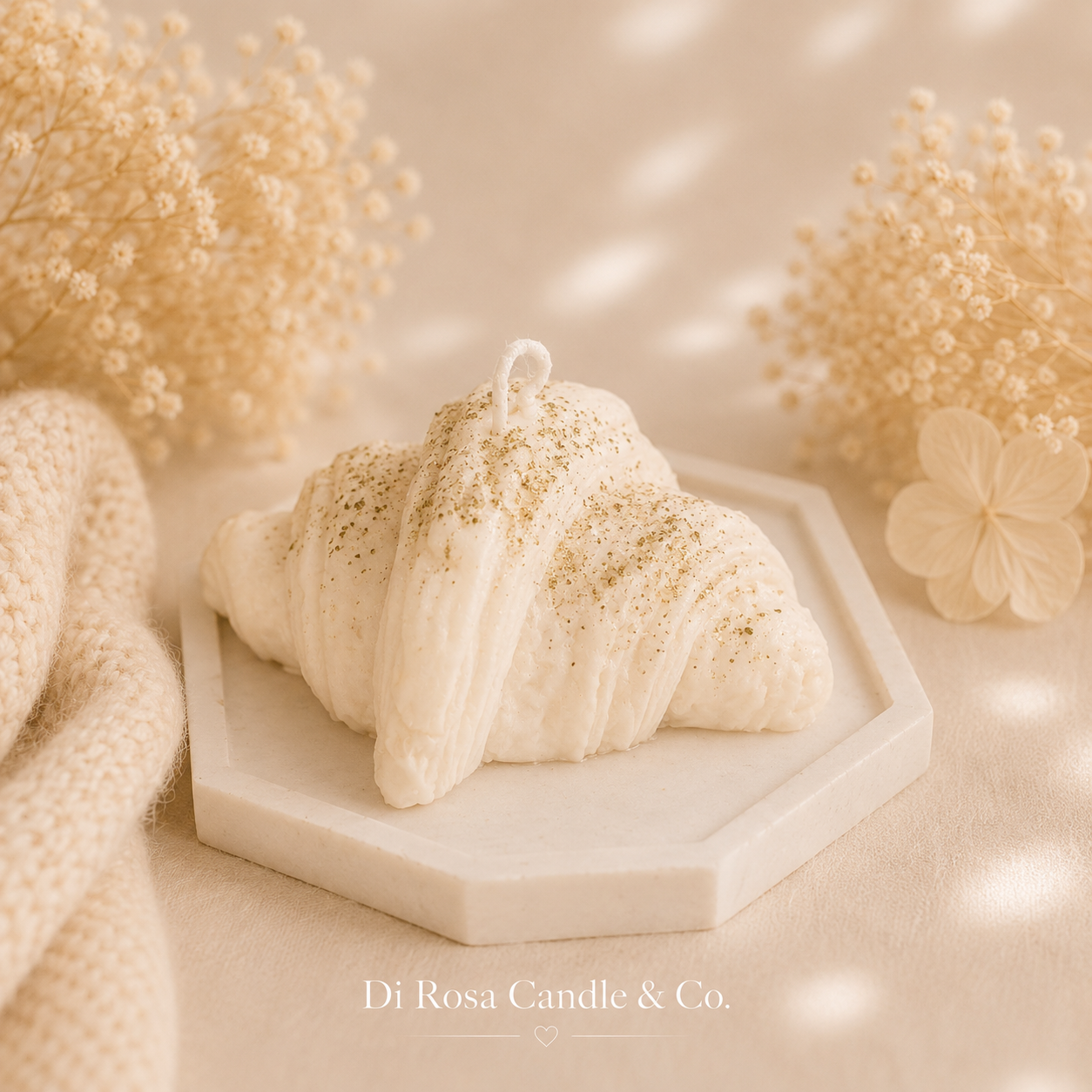Croissant Candle